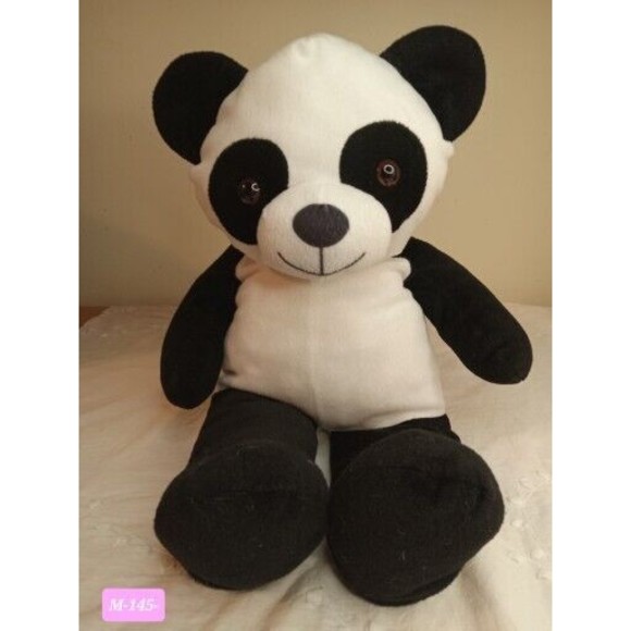 RCS TEDDY BEAR PANDA , 20" INC PLUSH STUFFED ANIMAL TOY - Picture 1 of 5